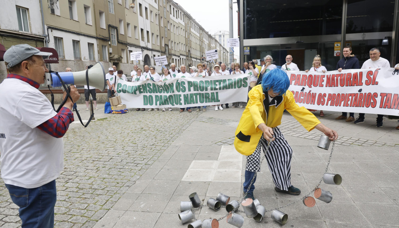 protesta propietarios Fragas do Eume