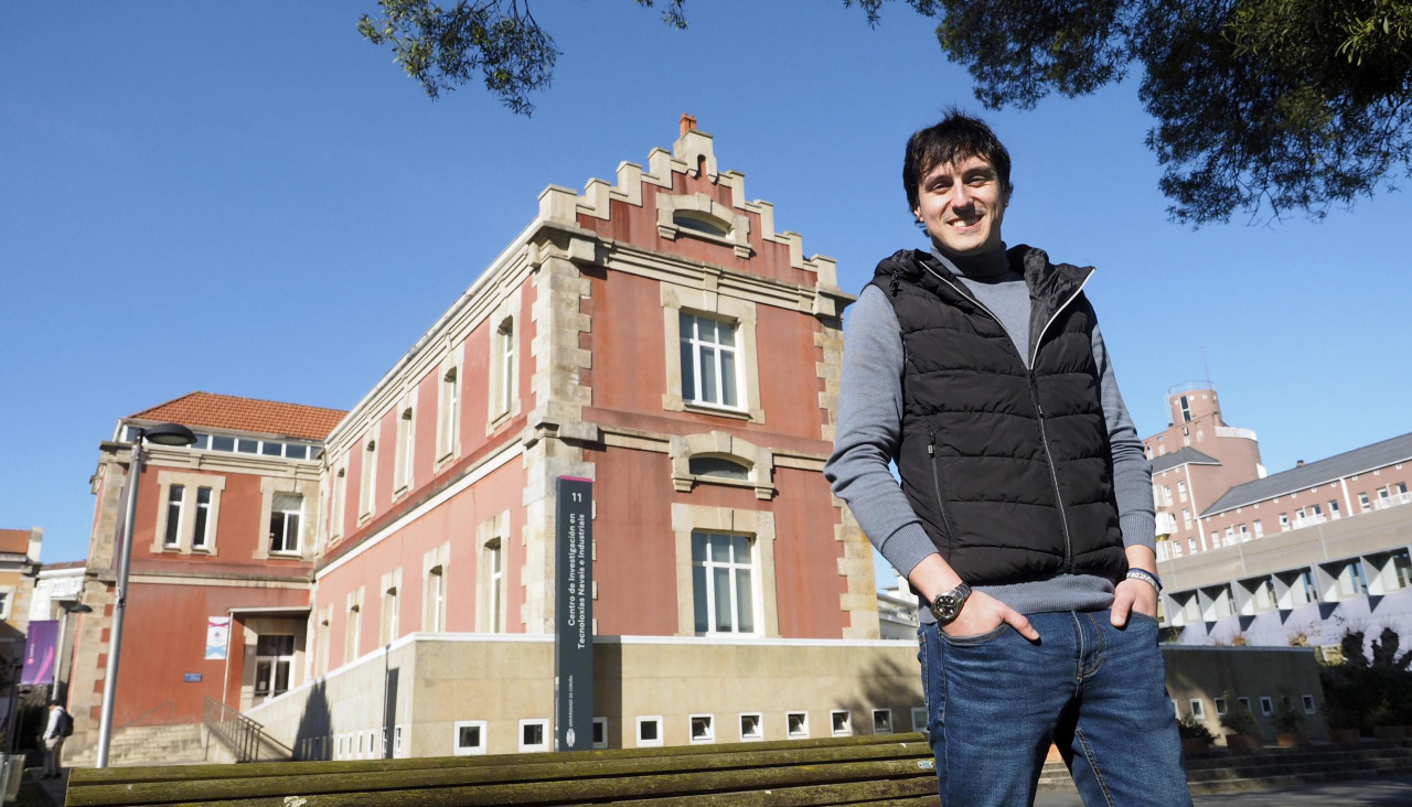 Imagen de archivo de José Miguel Mahía en el Campus Industrial