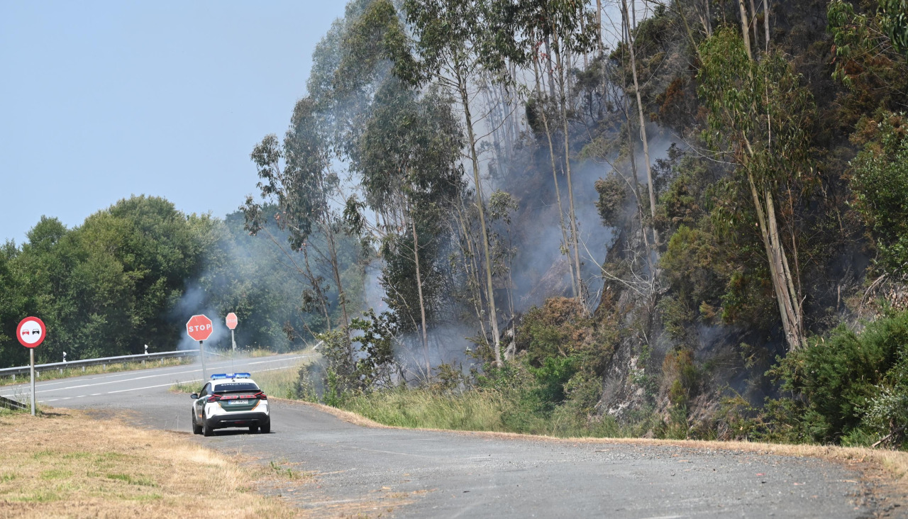 Incendio en A Capela