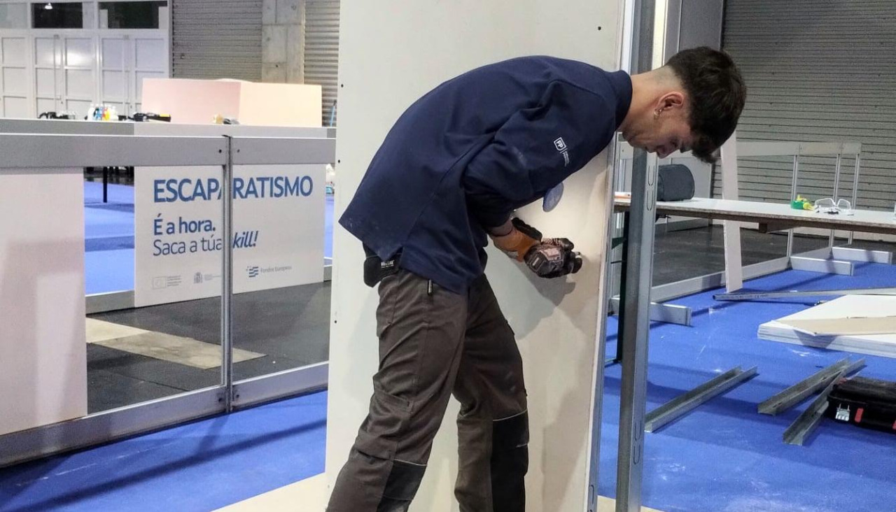 Participante en la competición de FP Galicia Skills