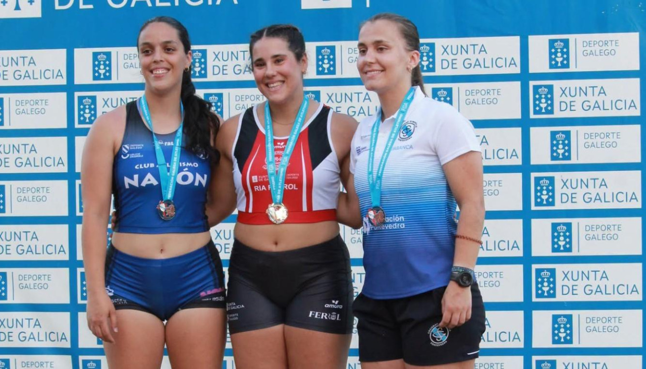 Lago y Fernández dominaron la prueba de disco