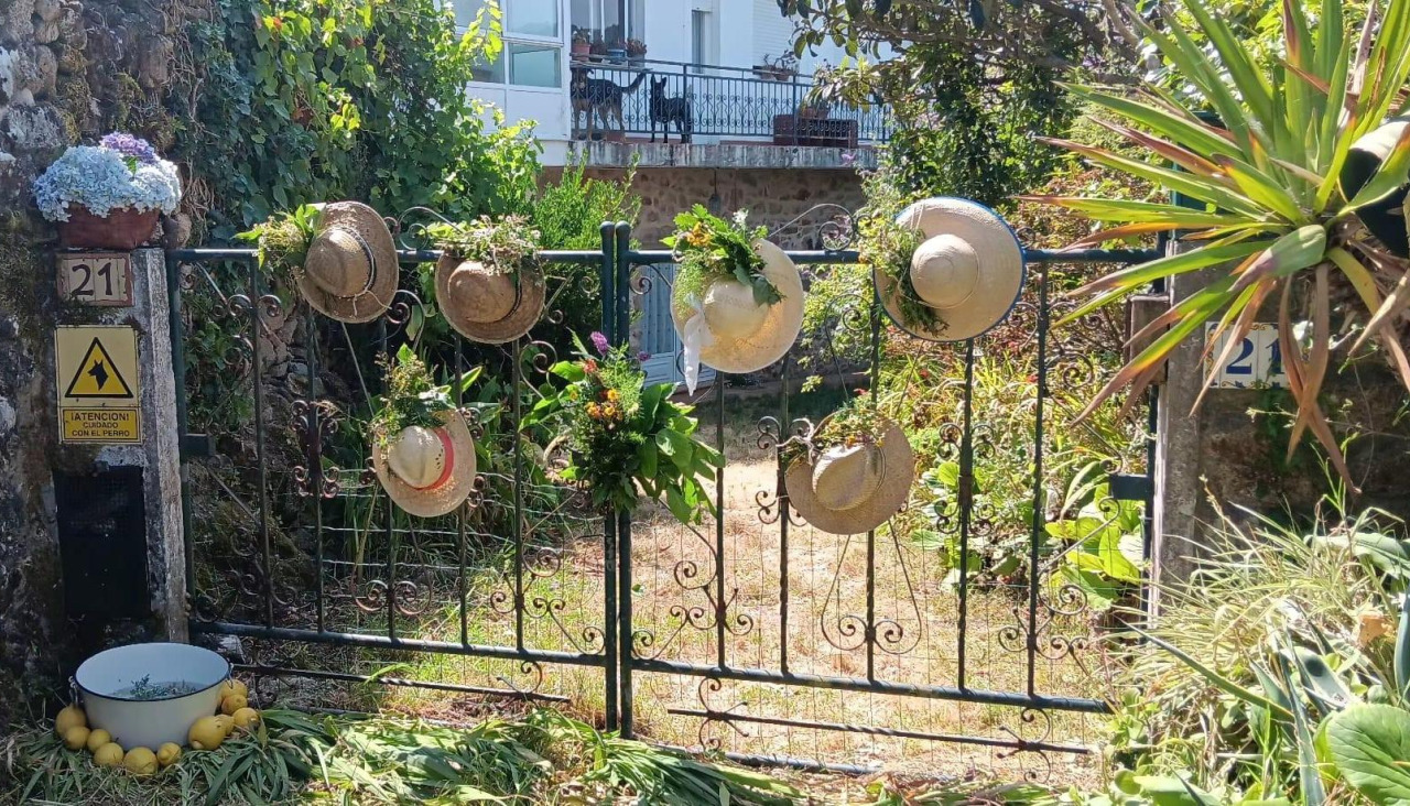 Uno de los participantes en el concurso de Rueiros