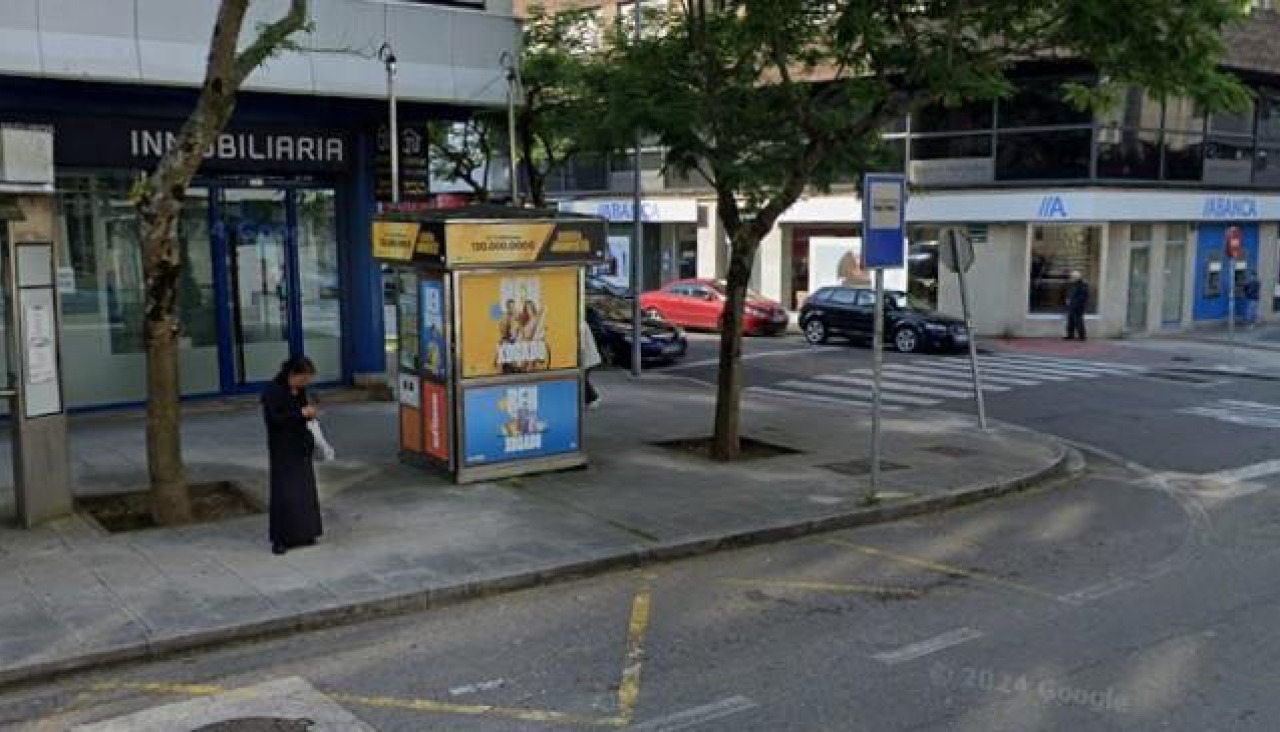 Puesto de venta de la ONCE en la carretera de Castilla número 88