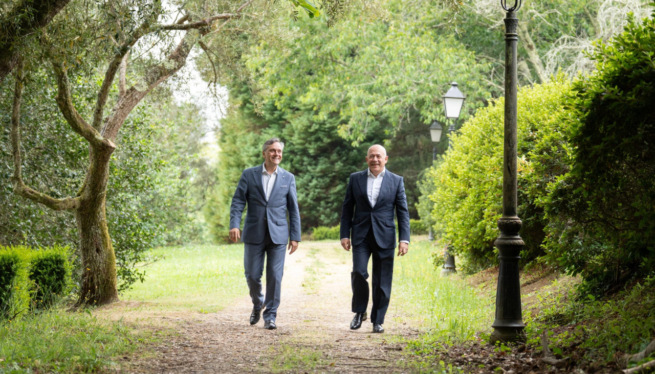 Roberto Tojeiro y Marcos López, de Reganosa