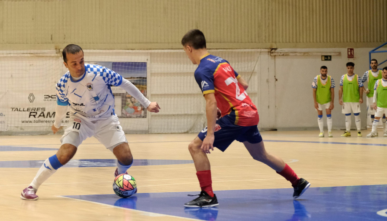 Adri, durante su etapa en O Parrulo como jugador