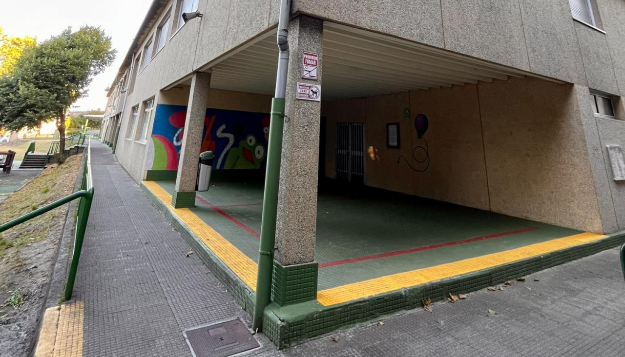 El pasado curso se trasladó un aula para facilitar el acceso a Leo