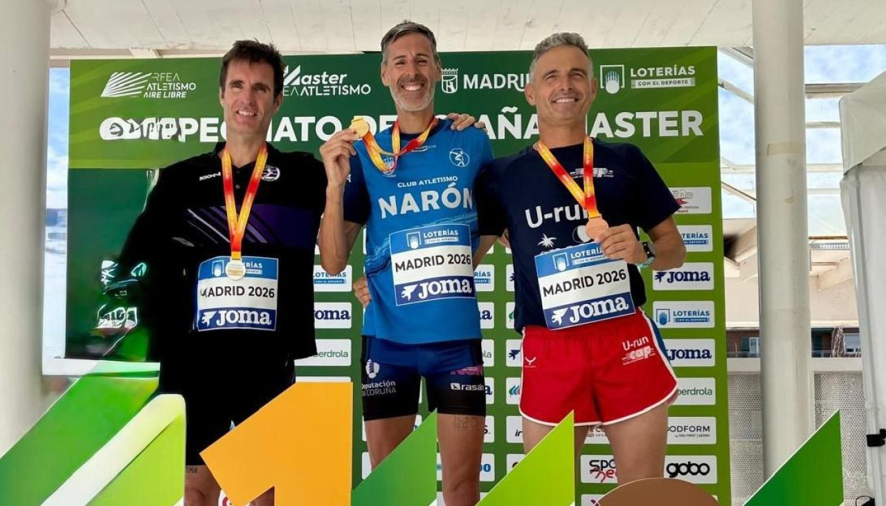 El local, en el centro, pudo por fin agarrar el oro nacional