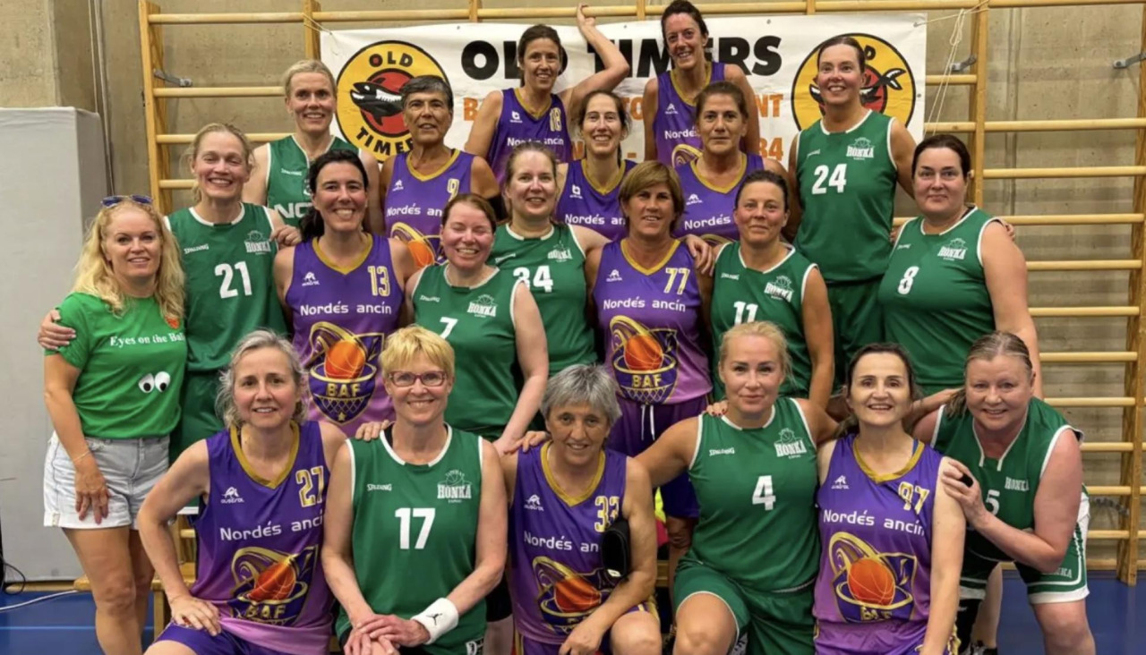 El Básquet Aurum y el eOTB tras disputar el último partido del torneo