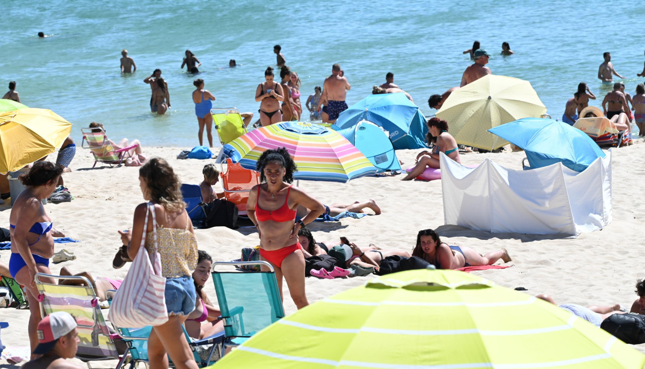 Xente na praia