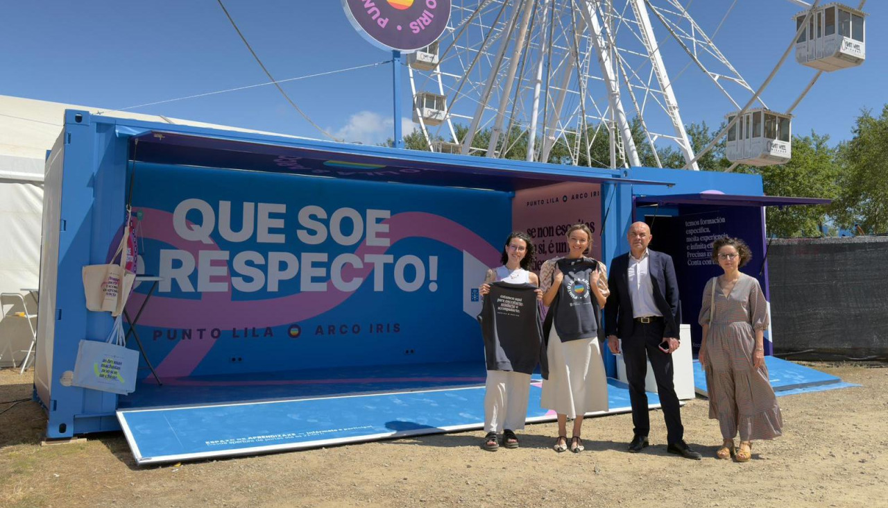 El stand permanecerá operativo desde el inicio y hasta el final del Festival