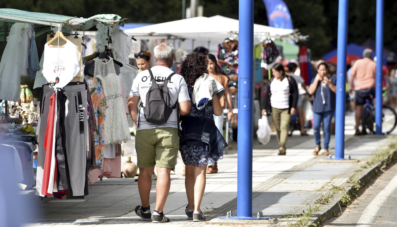 Pasada edición de la Feira de Santa Marta