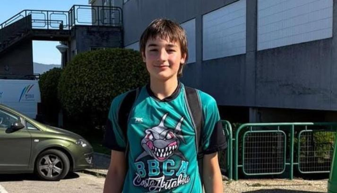 Anton Fuentes, antes de un partido con el BBCA