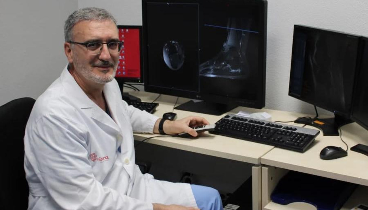 Balbino López Seoane, jefe del servicio de Radiología