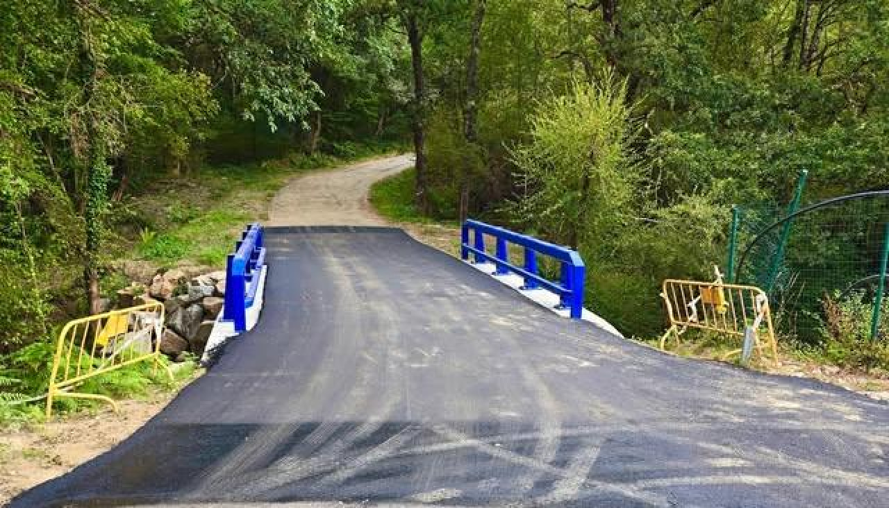 Estado del puente tras la intervención acometida por Gonnaba