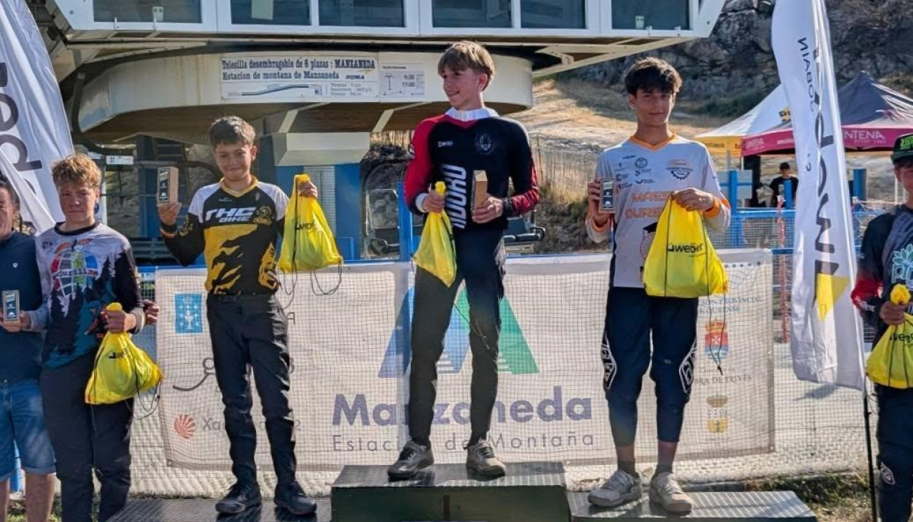 El pontés Álvarez, en las filas del Pulpeiros GFE mugardés, se impuso en infantil
