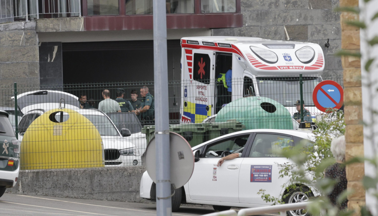 UVI Móvil que atendió al guardia civil que asesinó este miércoles a su expareja