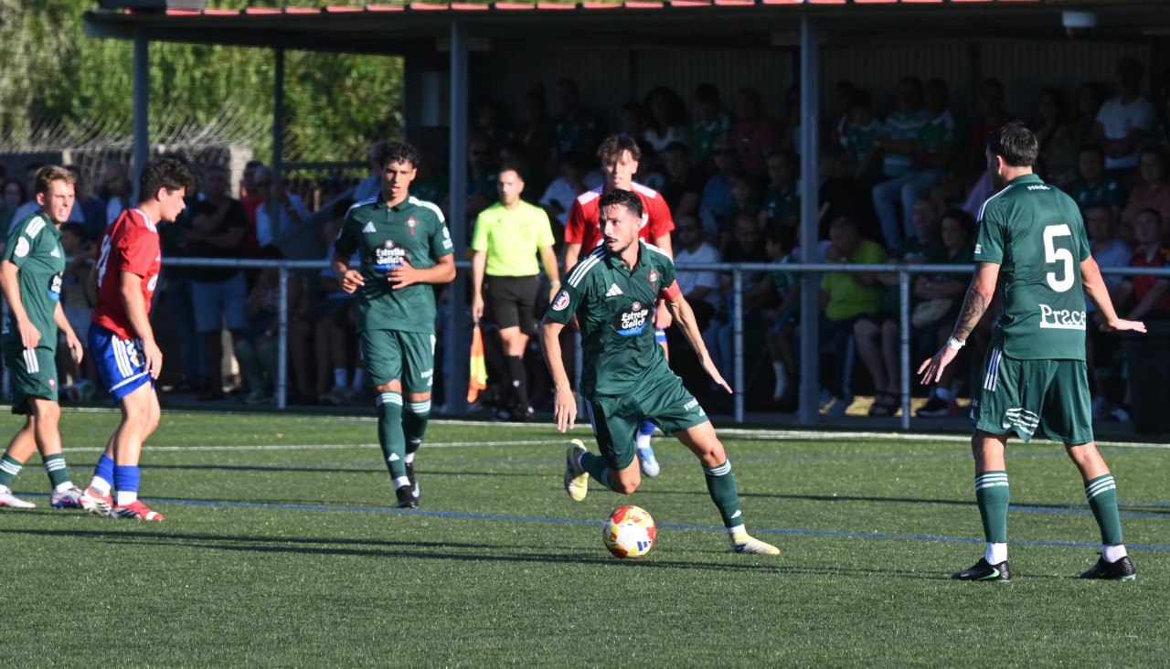 O Pote partido entre el Racing del Ferrol y el Bergantiños