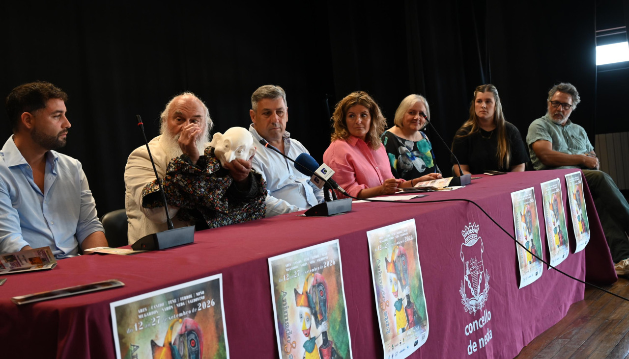 Neda Casa da Cultura presentación Entes Animados