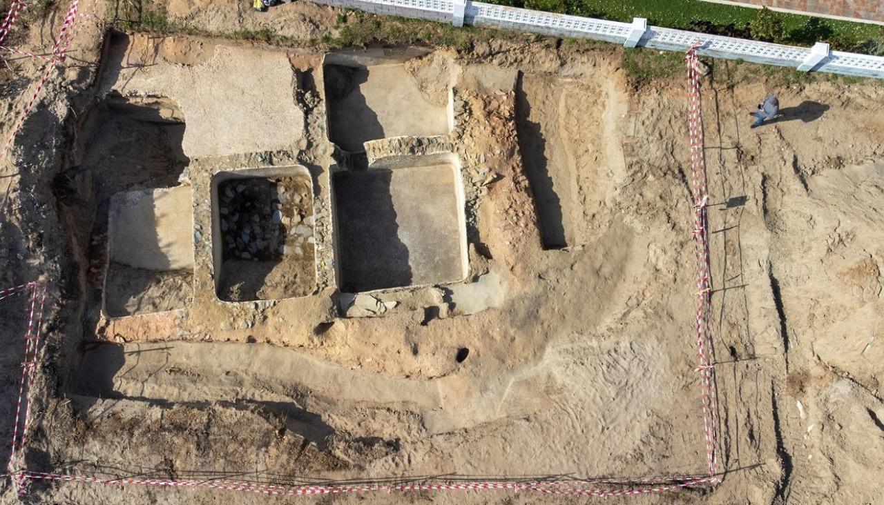 Una nueva construcción saca a la luz los restos de otra de la época romana