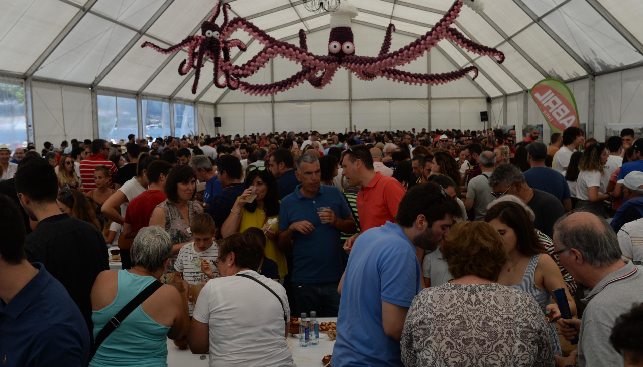Festa do polbo en Mugardos. Fotos: Daniel Alexandre