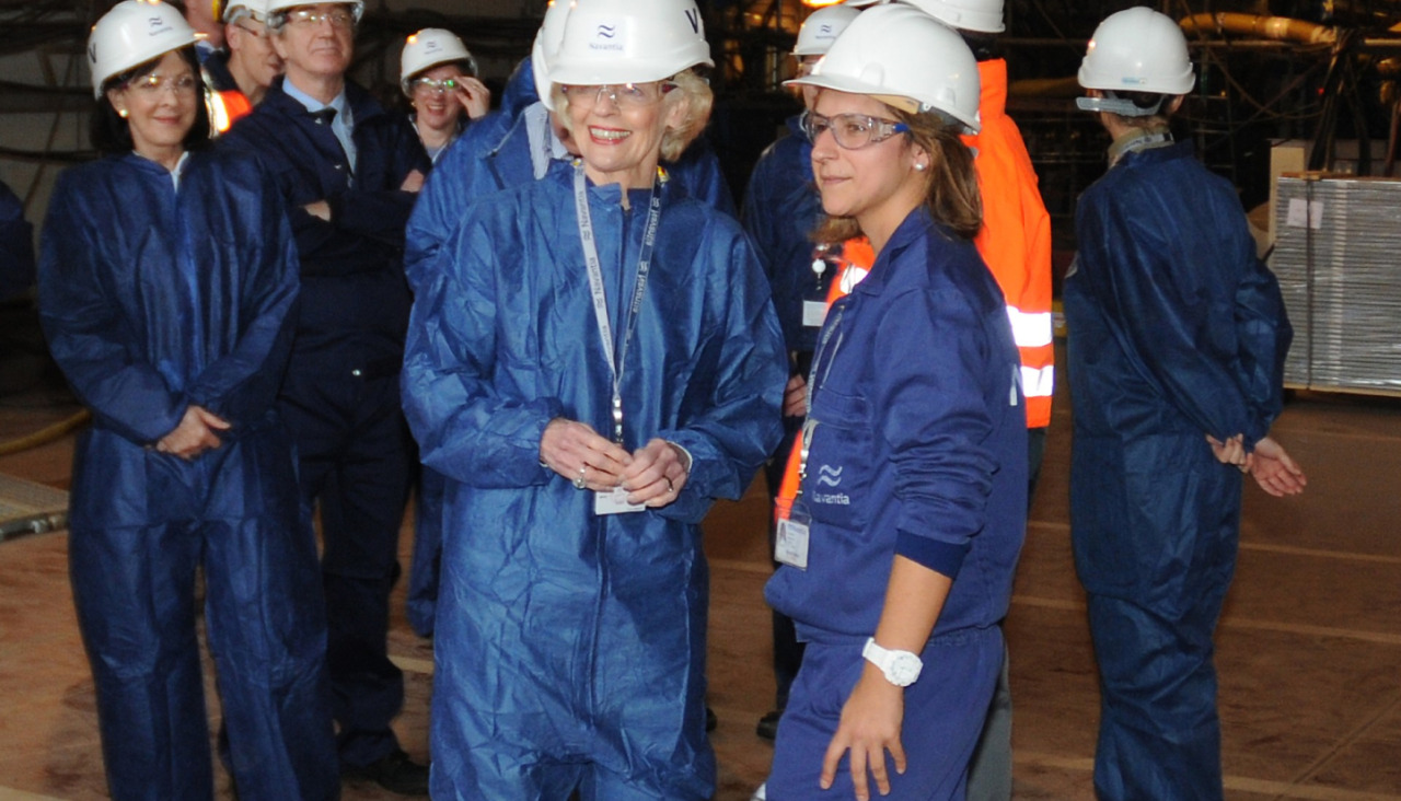 Visita navantia gobernadora