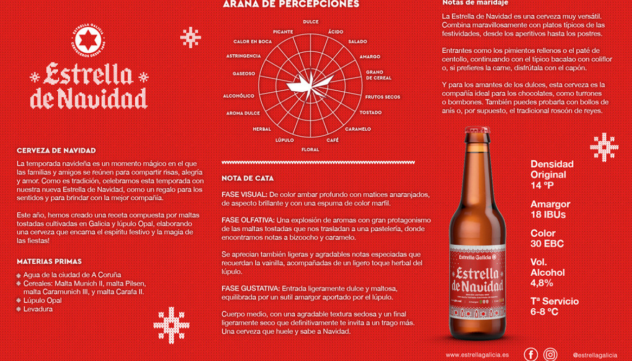 Ficha de cata Estrella de Navidad