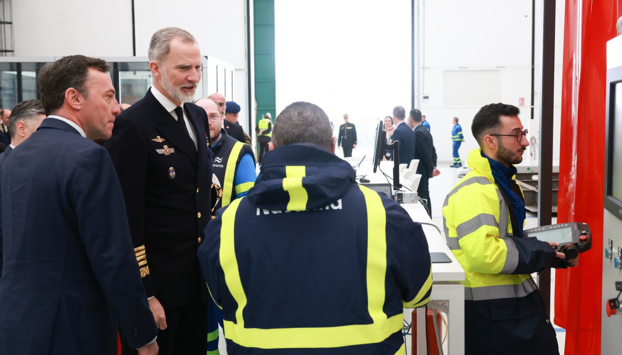 Rey visita arsenal ferrol 20250220 20