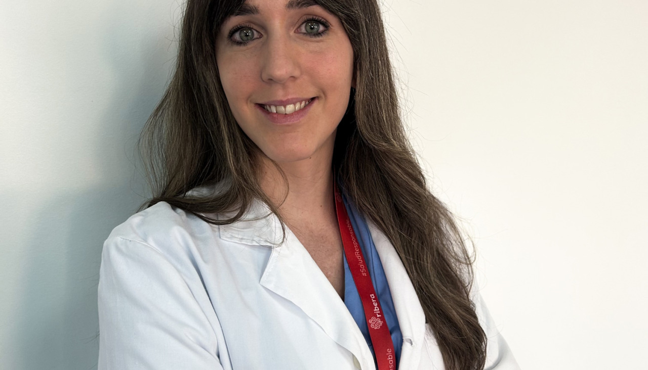 Andrea Rodriu0301guez, responsable del servicio de fisioterapia del Hospital Ribera Juan Cardona