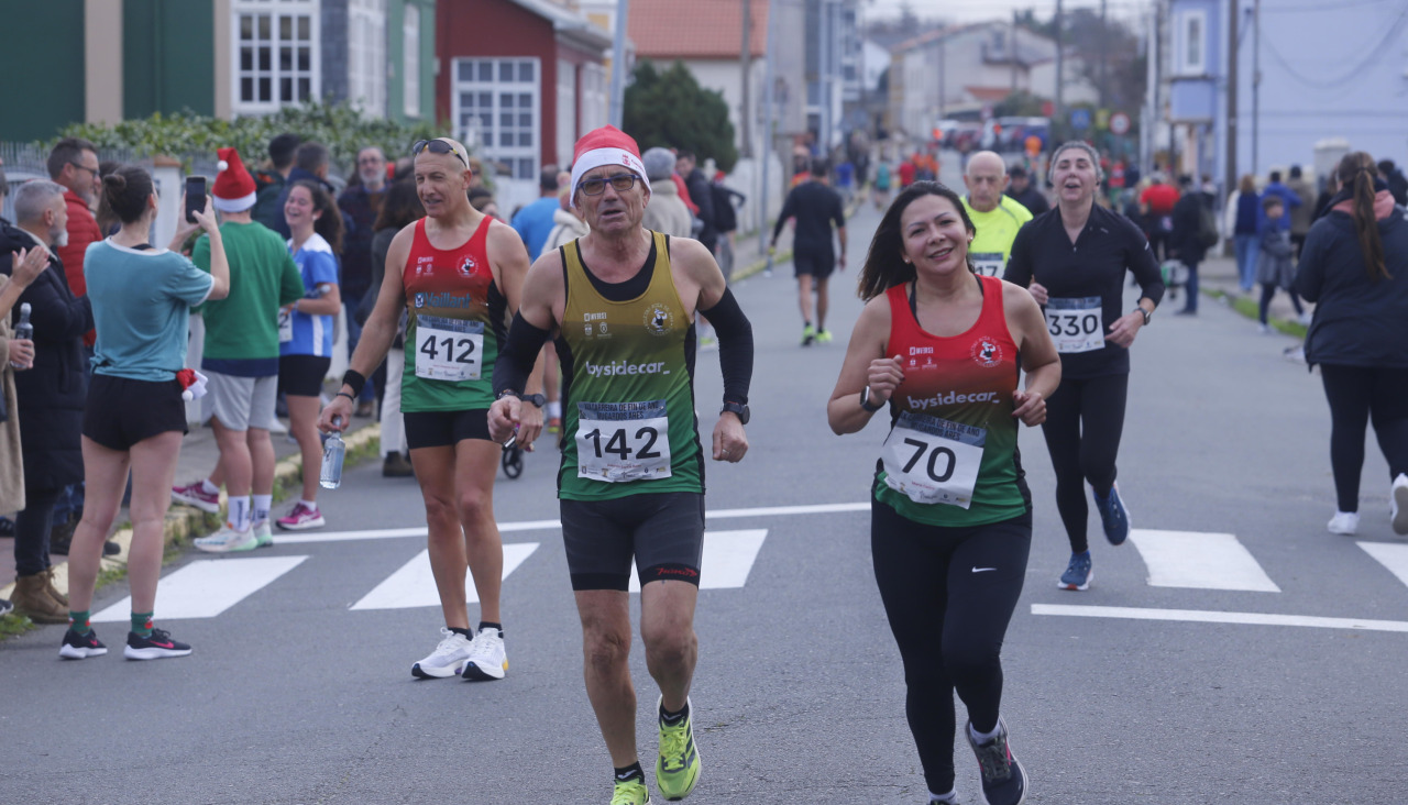Fin de año ares mugardos atletismo san silvestre