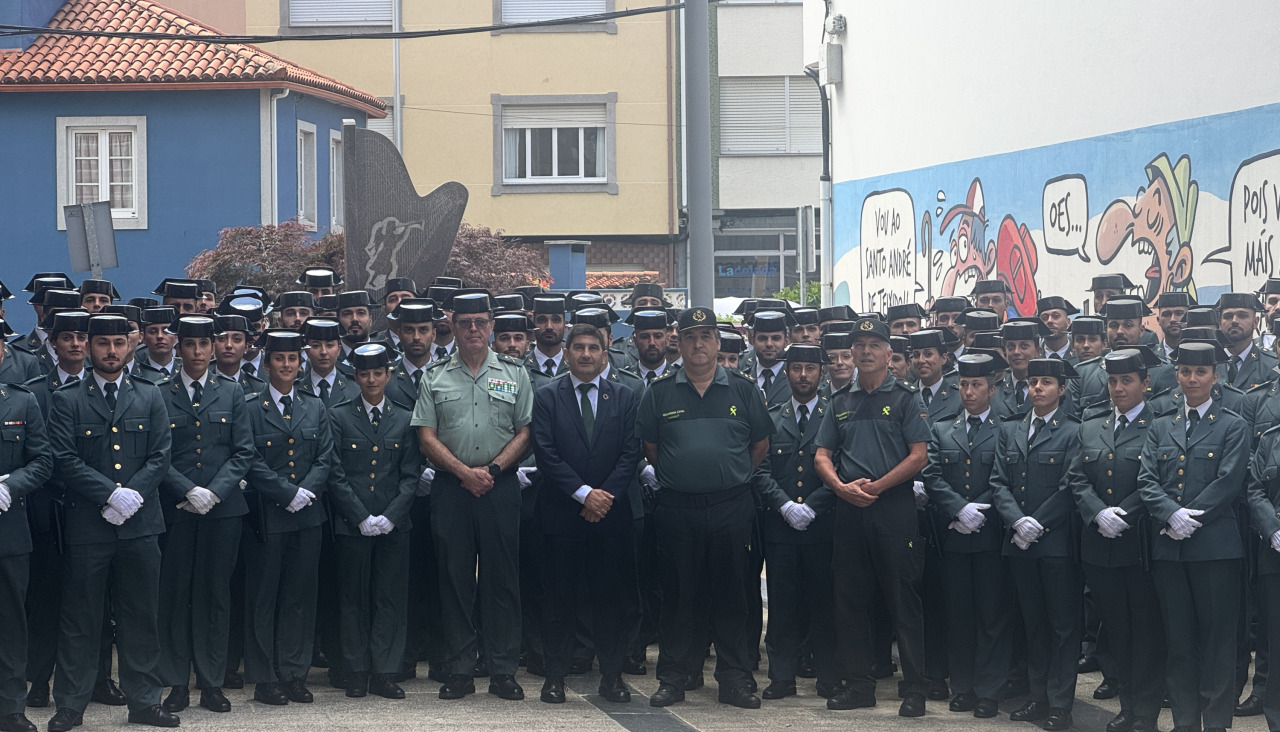 Bienvenida Guardia Civil Cedeira (1)