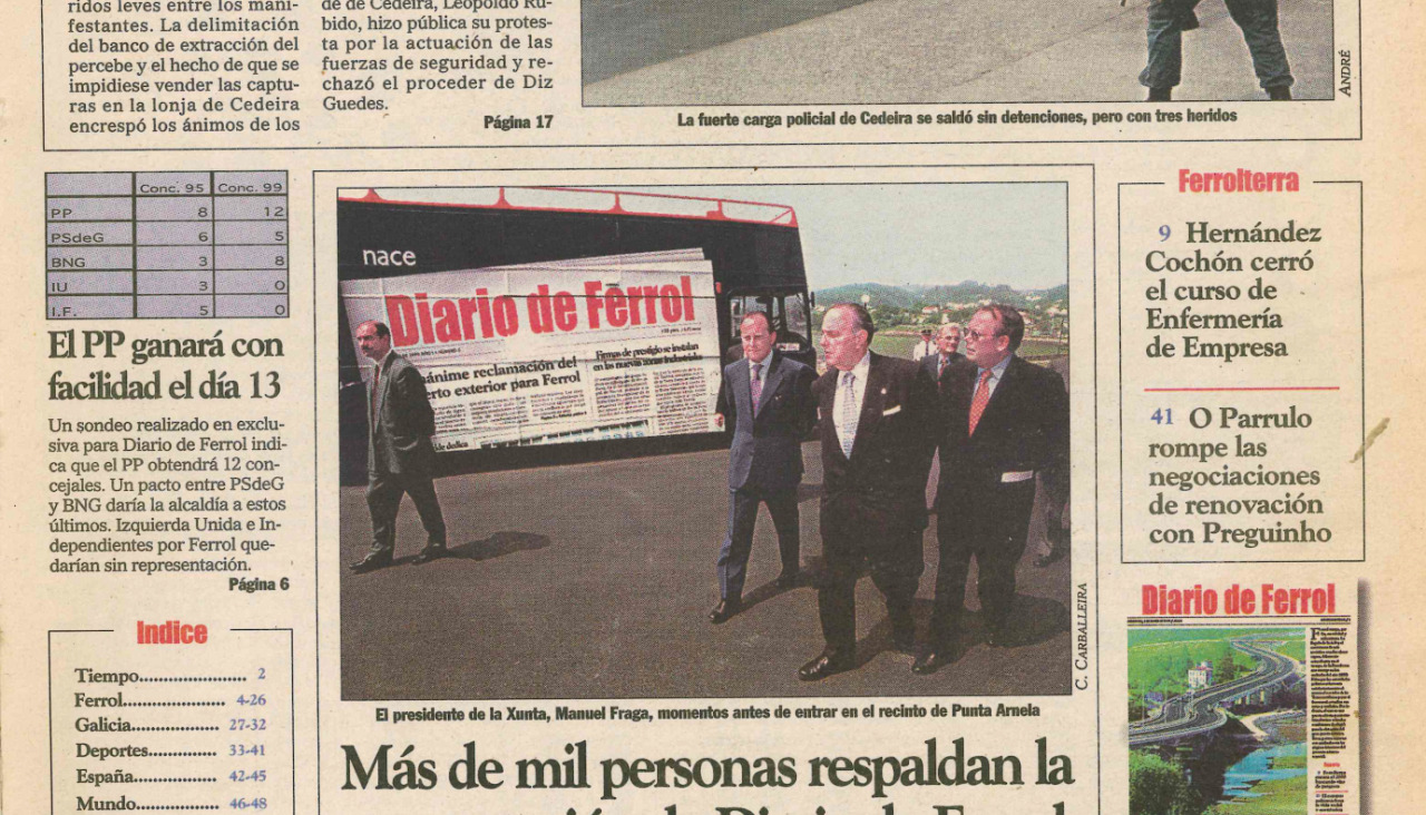 Portada 1 diario ferrol
