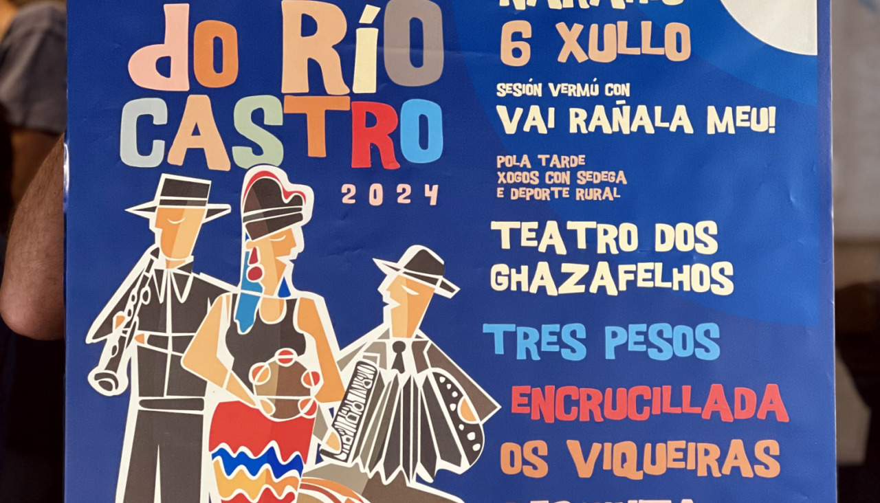 Cartel Rio Castro Narahio Juanlu Nacha Foto César Galdo