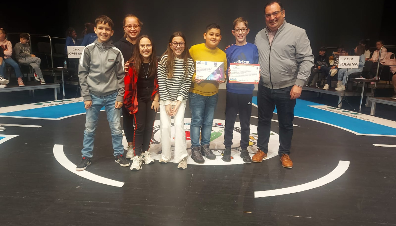 Primeiro premio Olimpiadas Escolares Naron