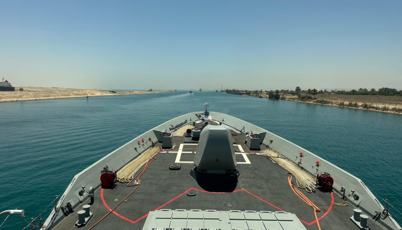 Paso por el Canal de Suez de la M Nuu00f1ez