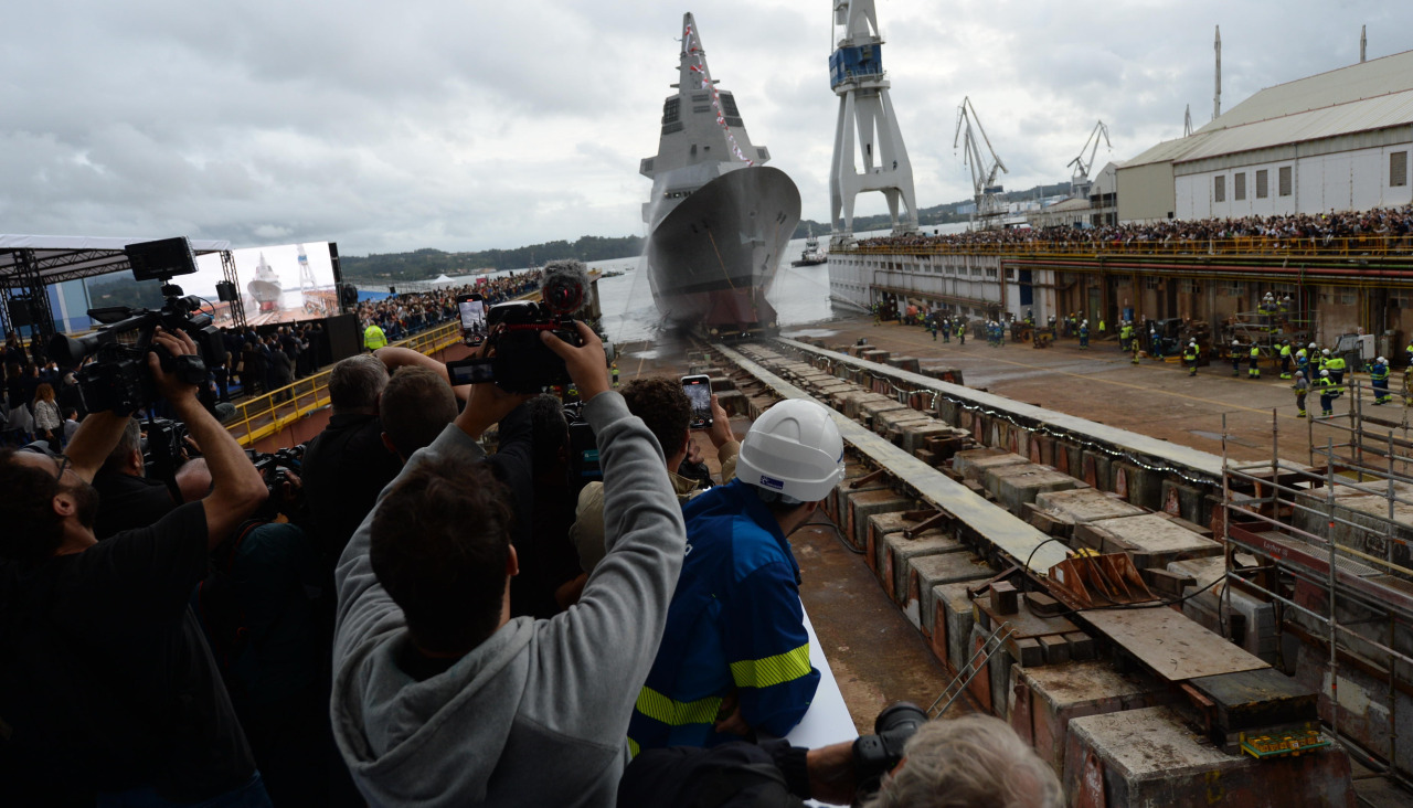 La "Bonifaz" en su botadura el pasado 11 de septiembre