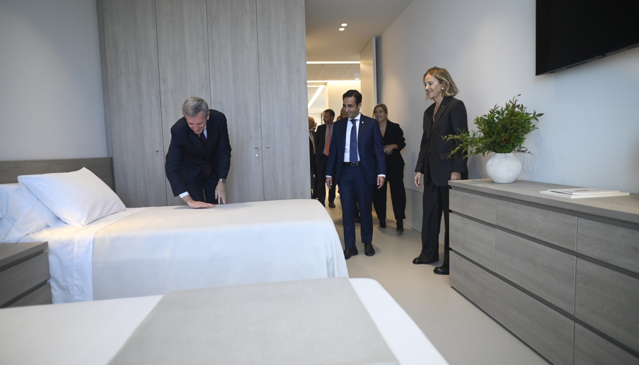 Inauguración de la residencia del Bertón 
