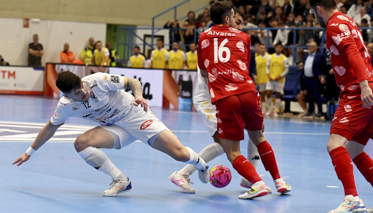 Fútbol sala. O Parrulo contra El Pozo