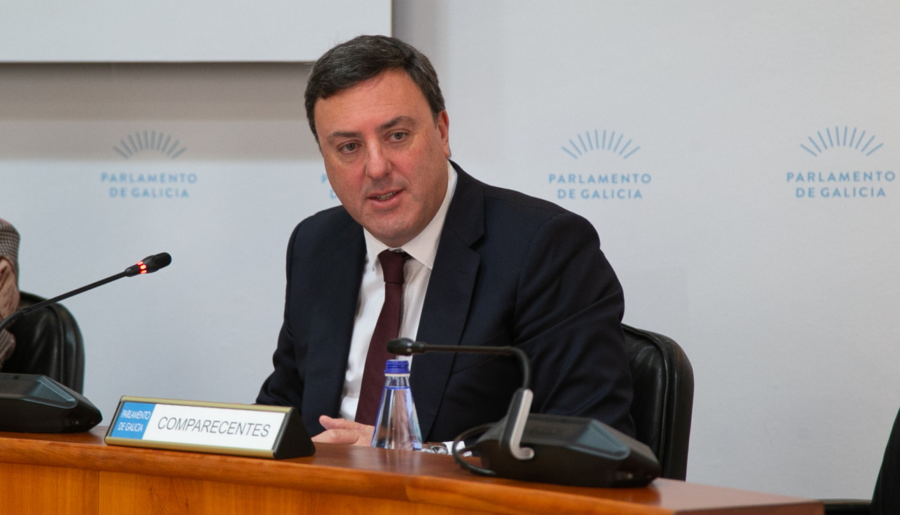Valentín González Formoso en la Cámara gallega