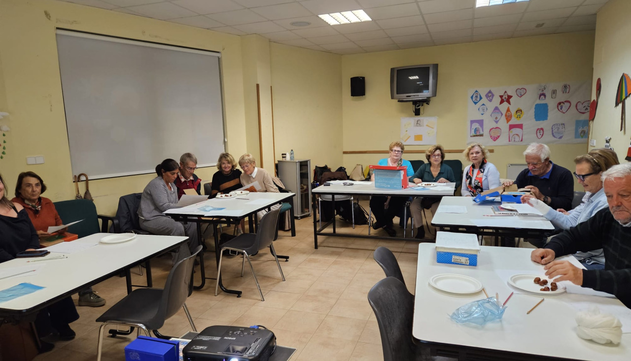 Primera sesión del "Non remates coas mates"