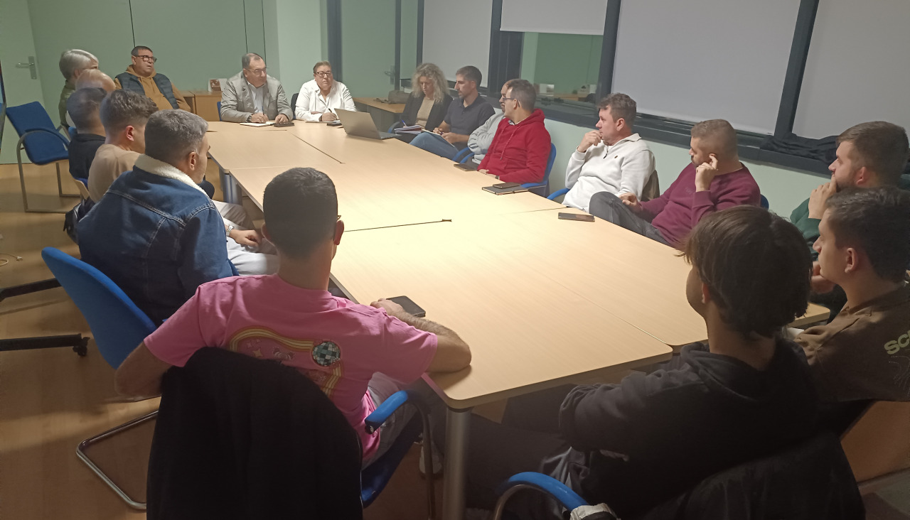 Un momento de la reunión