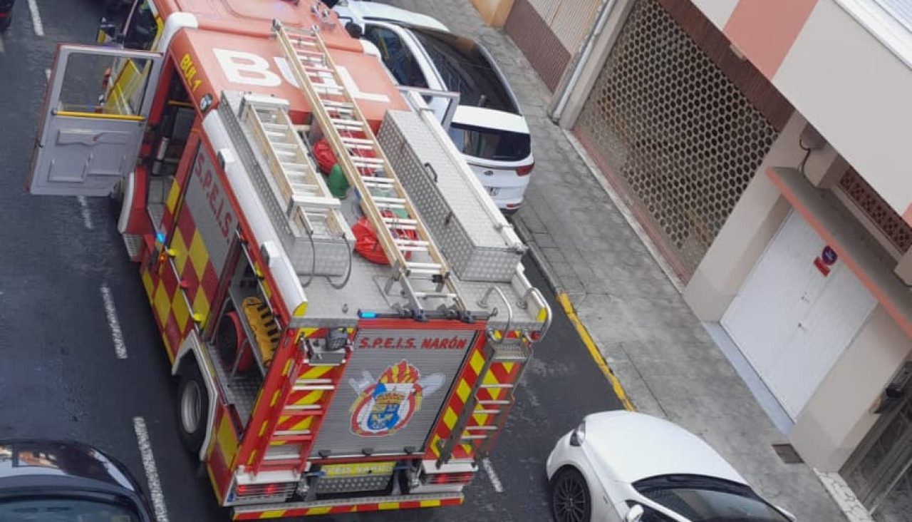 Intervención del Speis en la calle As Pontes