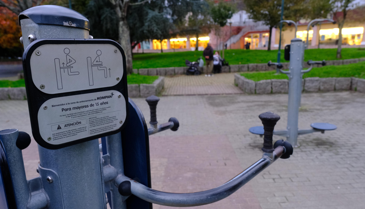 Imagen del parque biosaludable de Porta Nova