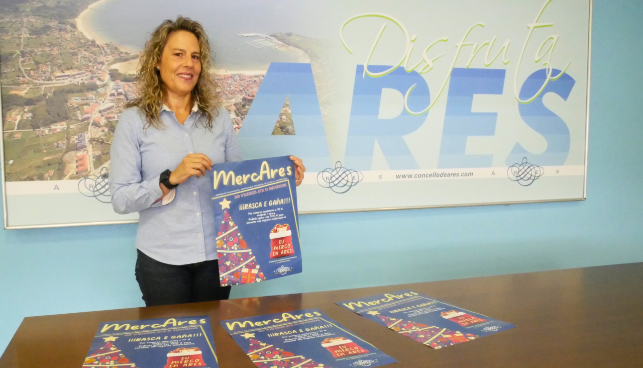 Lucía Blanco en la presentación de la iniciativa