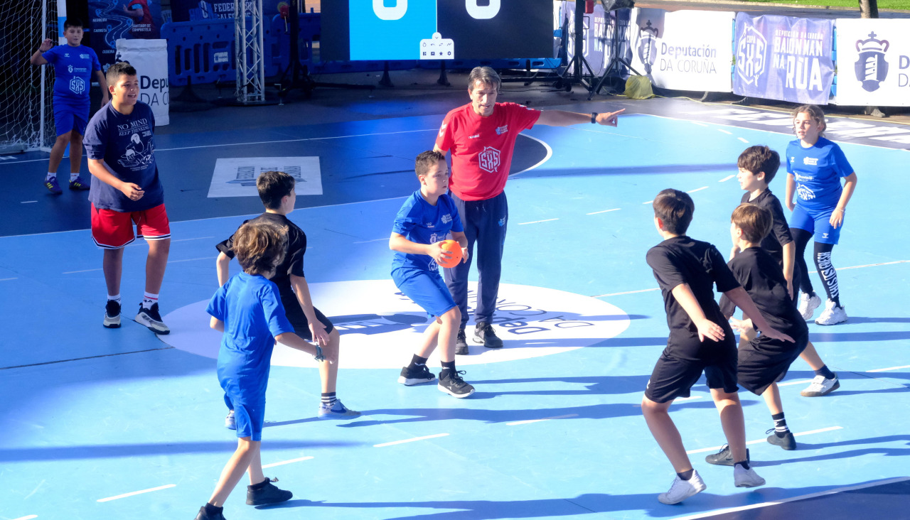 Los más jóvenes disfrutaron de una auténtica fiesta del deporte 