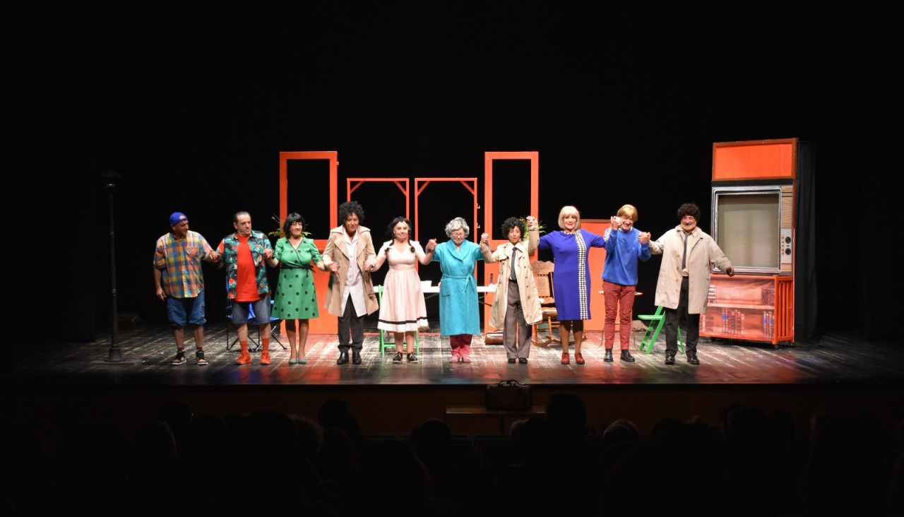 Una de las representaciones del año pasado de la compañía A Tenencia Teatro, que este 2025 celebra su aniversario