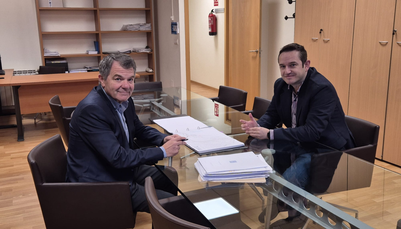 Un instante del encuentro