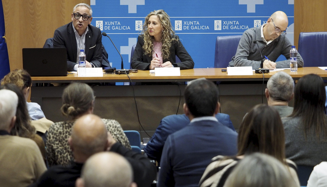 Un momento de la presentación de la iniciativa