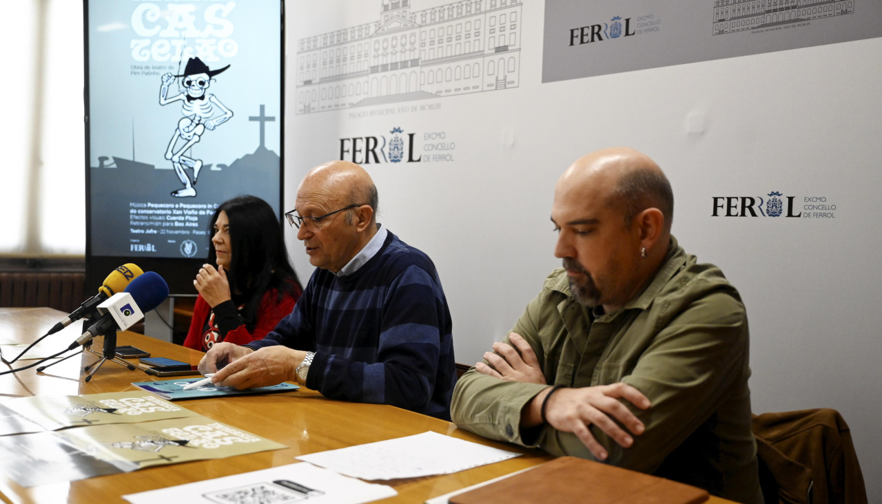 Presentación, este martes no Concello de Ferrol, da obra de teatro que servirá de homenaxe