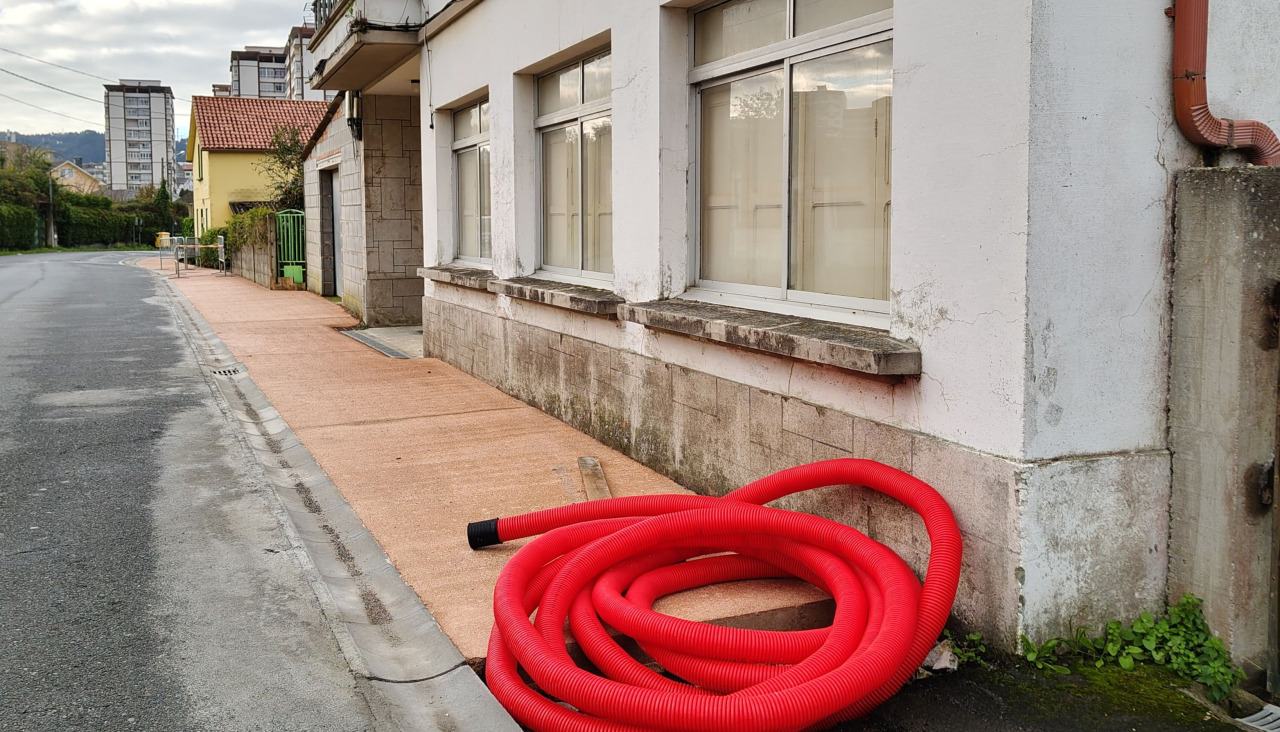 Avance dos traballos da senda