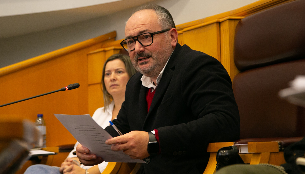 José Ramón Rioboo en su intervención